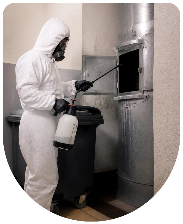 Профессиональная обработка мусоропровода от тараканов в Кушве